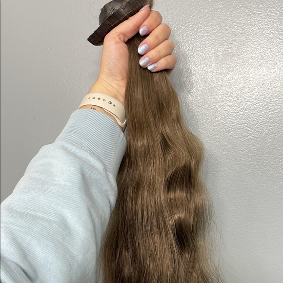 BFB Hair Classic 21” Clip In Extension Set - Shade Brownstone